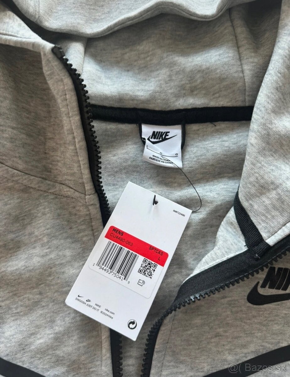 Nike Tech Fleece Sivá - 5