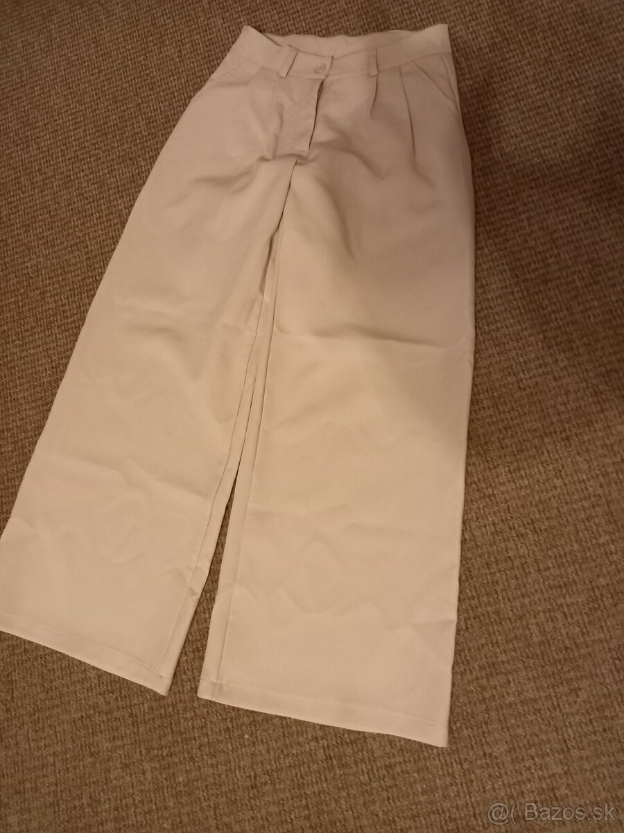 Dievčenské nohavice, rifle, elasťáky veľ. 146 - 7 ks - balík - 5