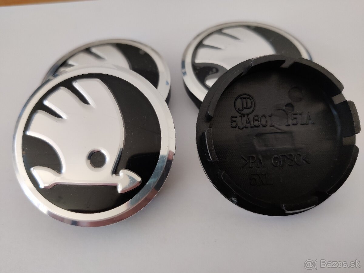 Stredové pukličky do diskov Škoda - 5