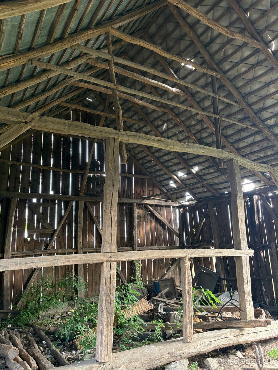 Staré drevo / dosky / hranoly / Stodola - 5