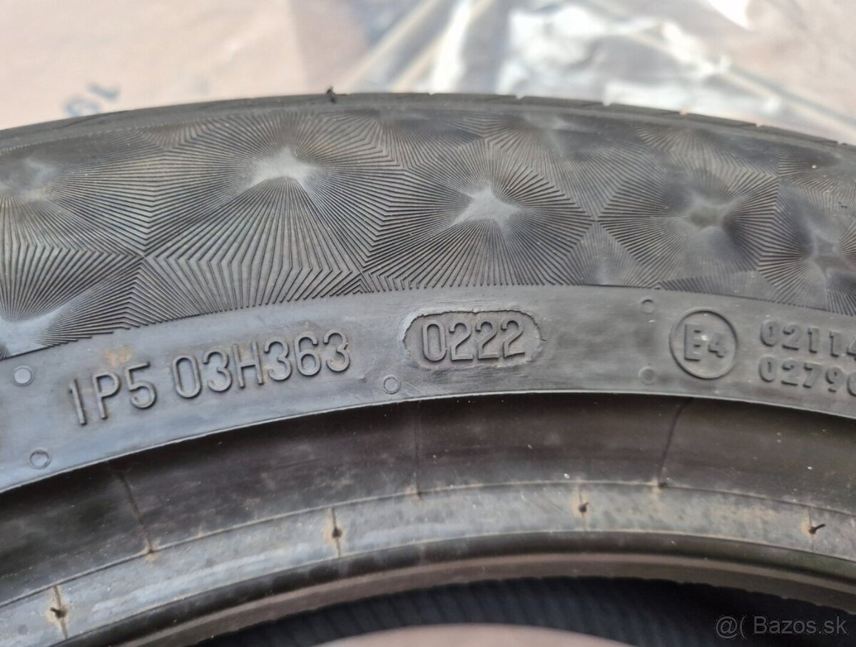 215/55 r18 letné 2 ks CONTINENTAL - nejazdené - 5