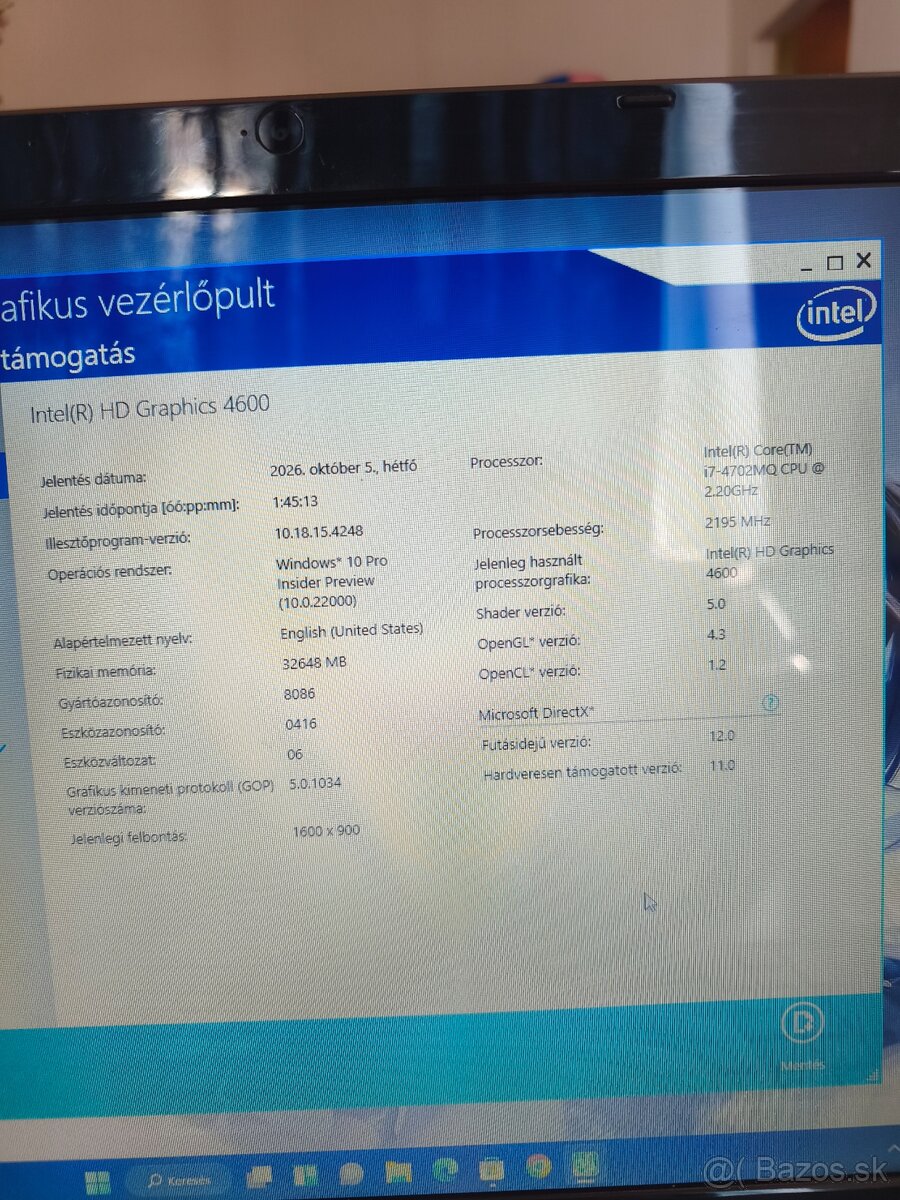 Acer V3 Intel i7 - laptop / notebook - 5