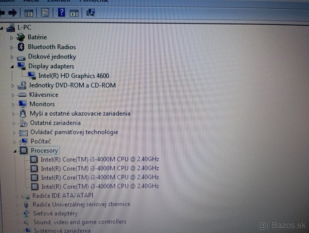 Lenovo Thinkpad Edge e540 , Intel i3 , 4gb ram , Windows 7 - 5