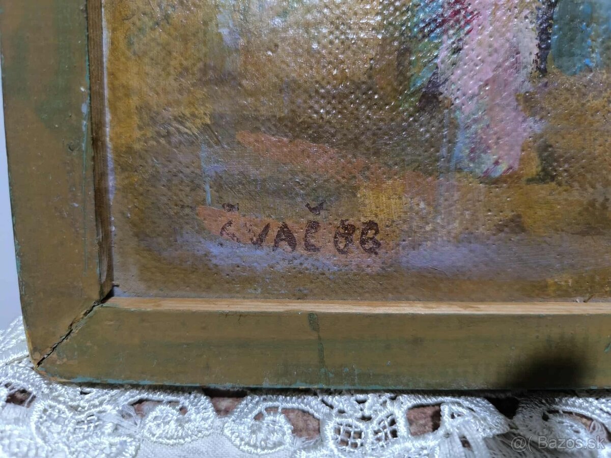 Jozef Švač - 3 x olejomaľba - 5