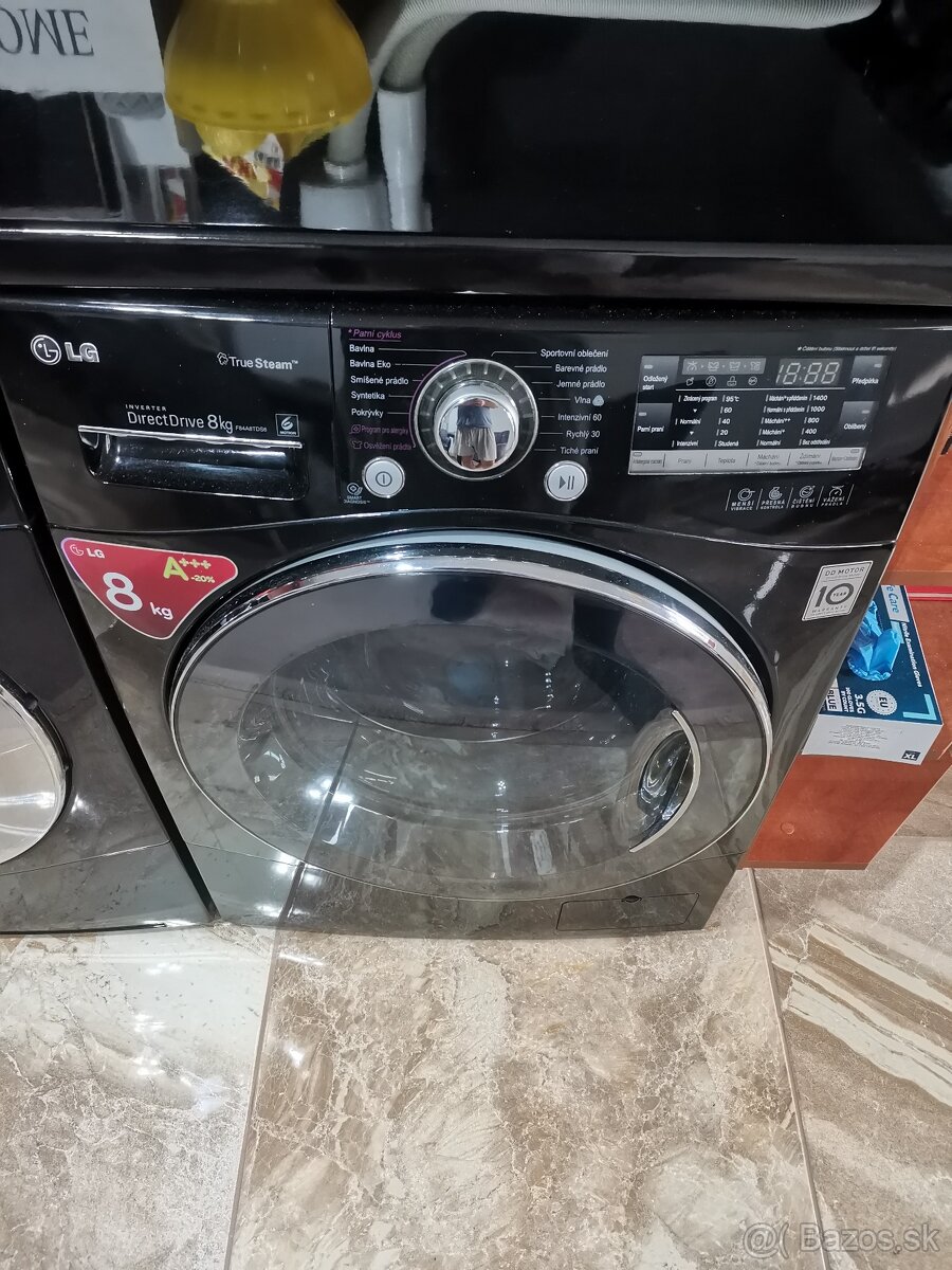 Pračka LG F84A8TDS6 + sušička LG RC8011B - 5