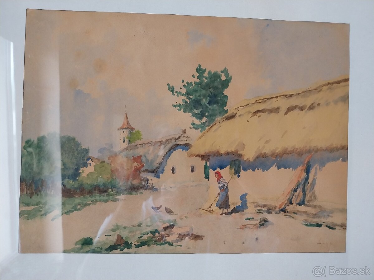 Antal Neogrády akvarel - 5