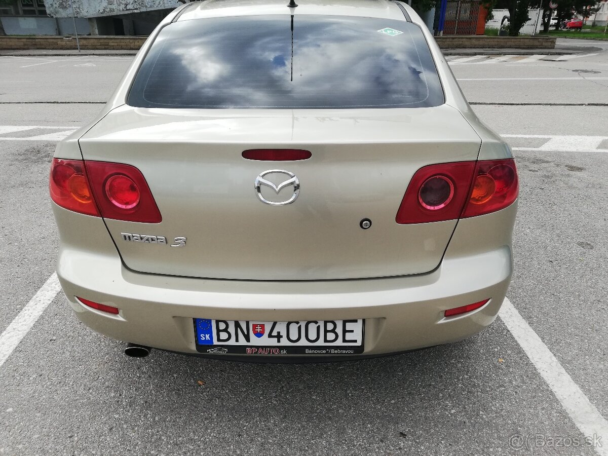 Predám Mazda 3 1,6 benzín 77Kw R.V. 2004 + LPG - 5