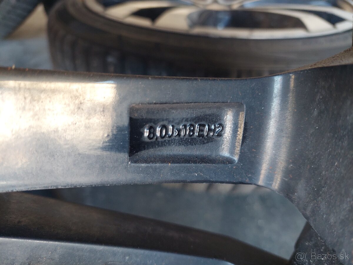 Predam Alu disky, elektrony mazda 215 45 R18 - 5