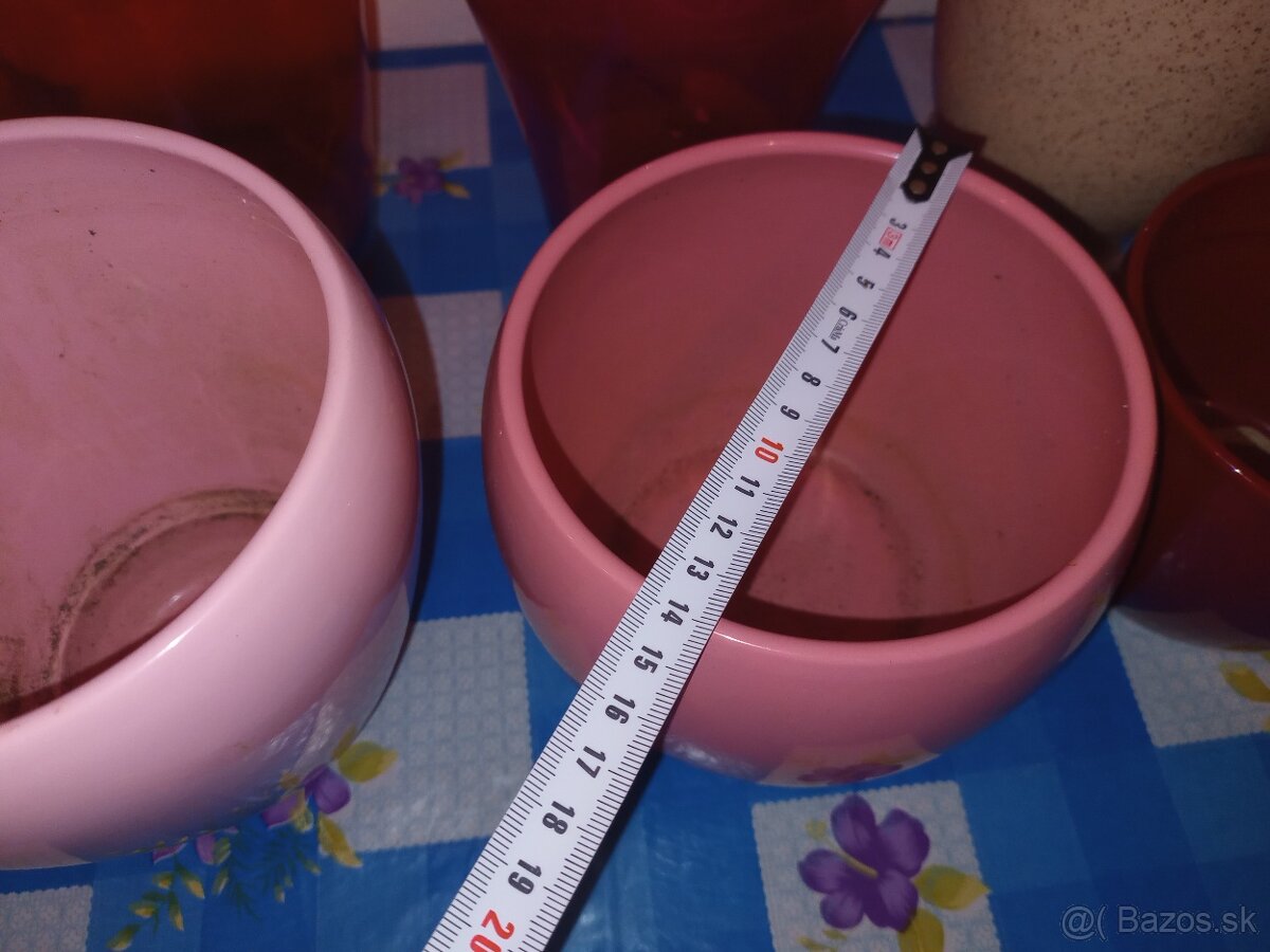 Mix kvetináčov na orichidei - 10 kusov SPOLU - 5