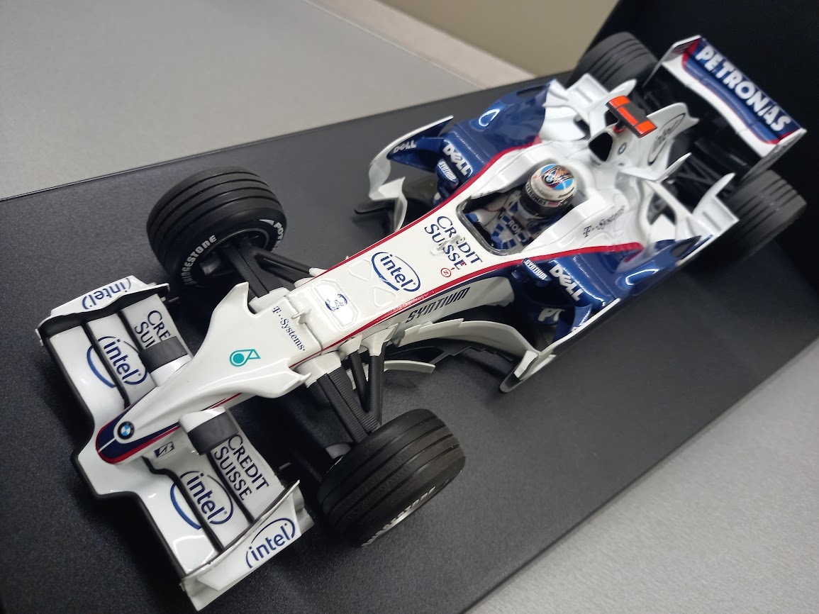 F1 BMW SAUBER F1.08 2008 HEIDFELD MINICHAMPS 1:18 - 5