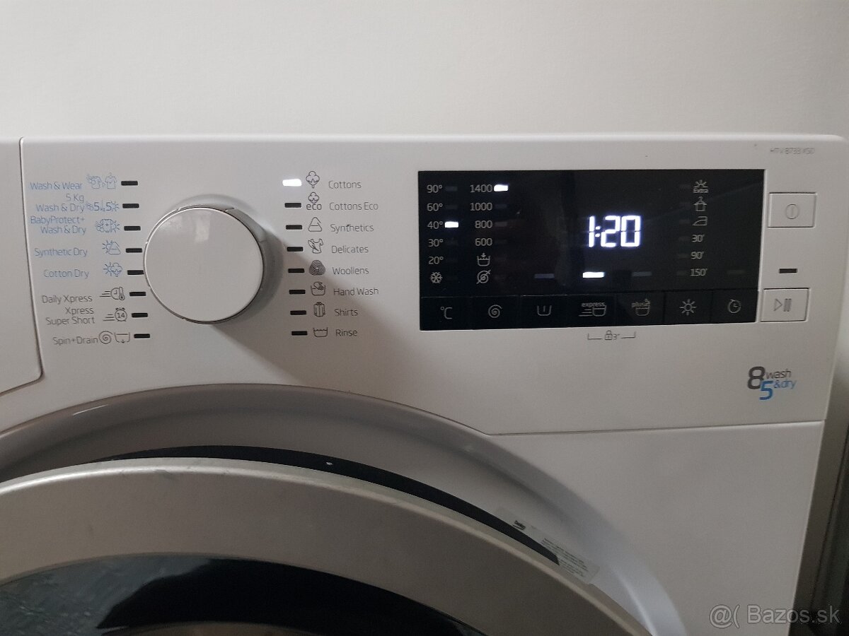 Práčka so sušičkou 8kg - 5