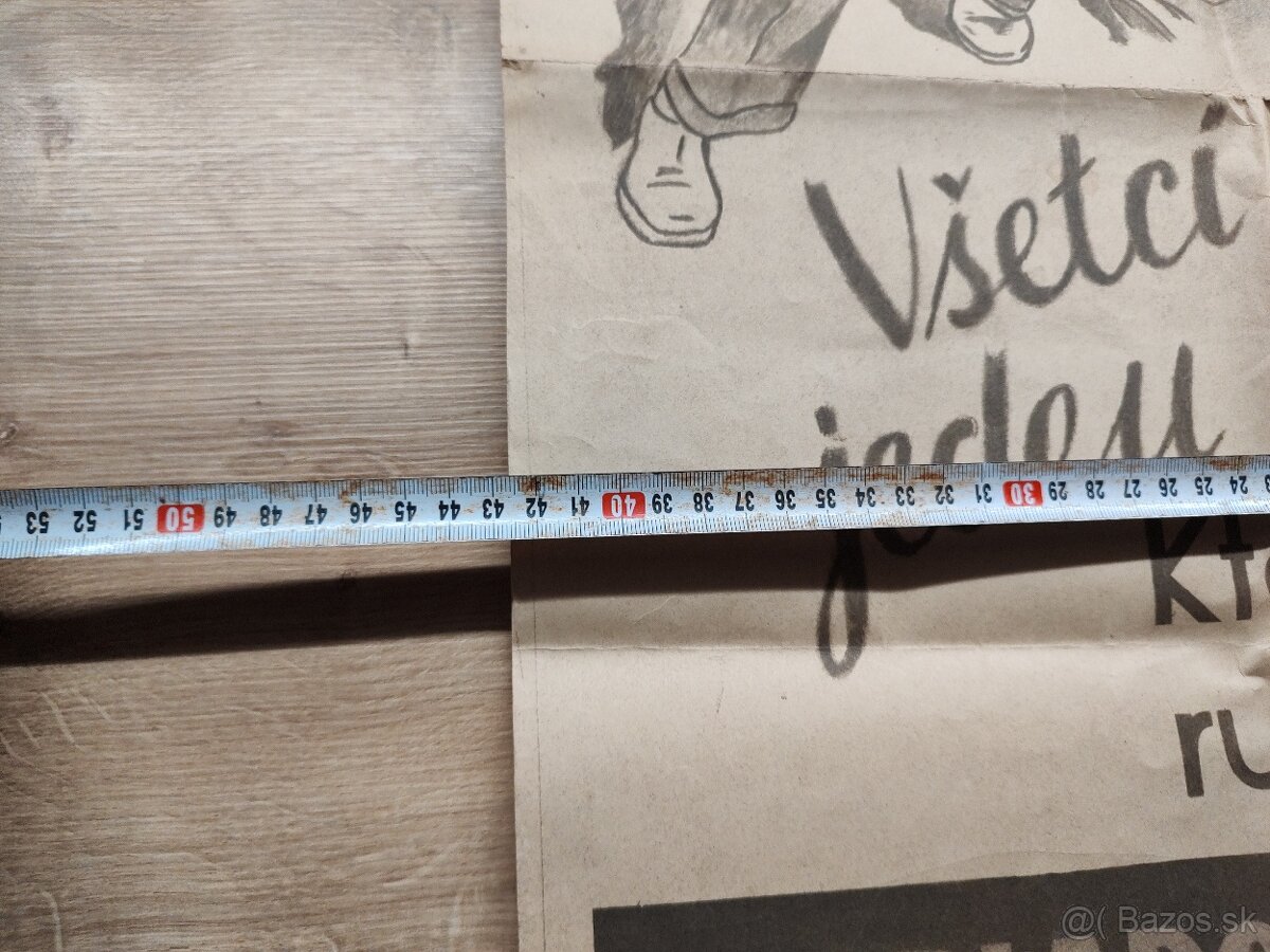 propagačný plagát Všetci ťaháme jeden povraz Slovenský štát - 5