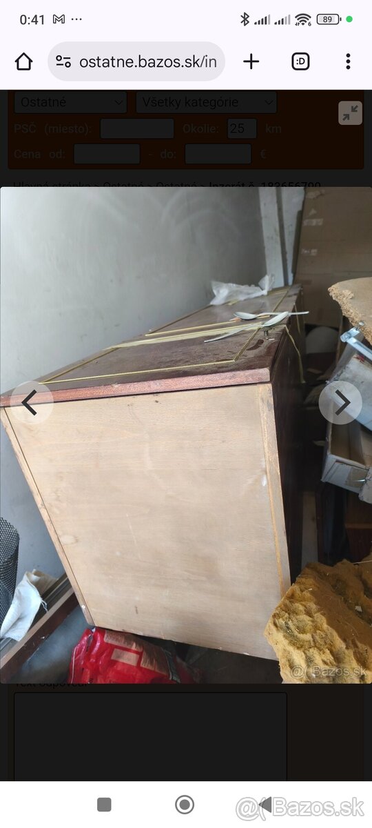 Starý nepotrebný nábytok a všelijaké veci - 5