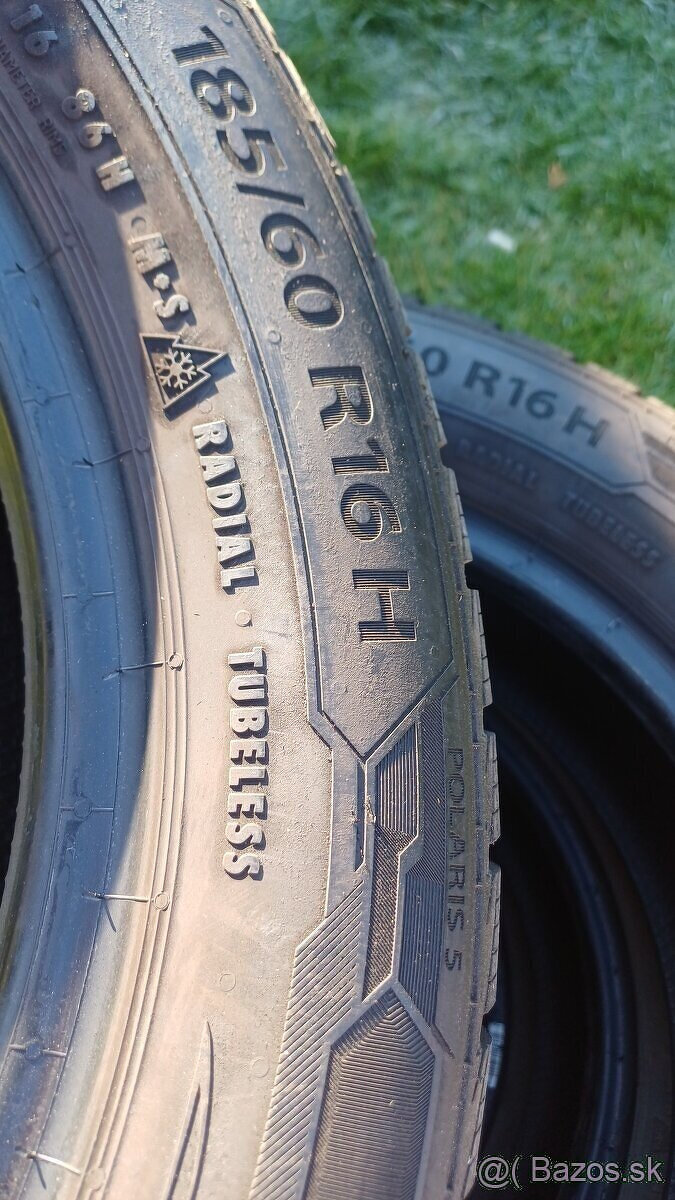 185/60 r16 zimné pneumatiky Barum - 5