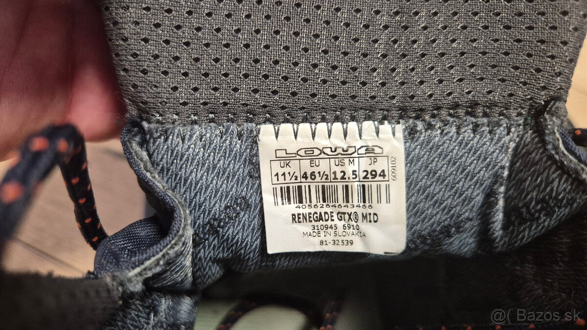 Lowa Renegade GTX Mid a Salomon+mikina Atomic ZDARMA - 5