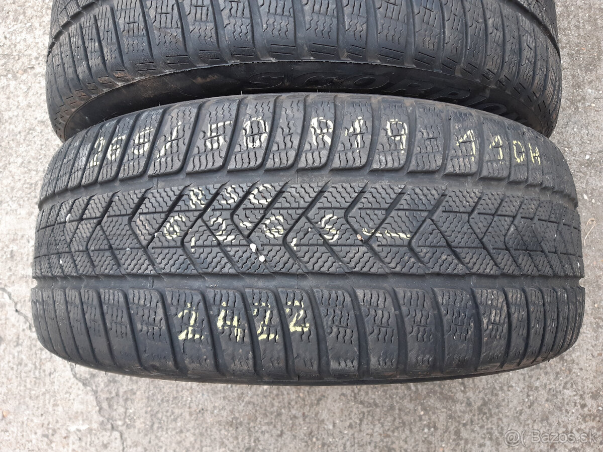 265/50 R19 -zimné Pirelli Run Flat - 5