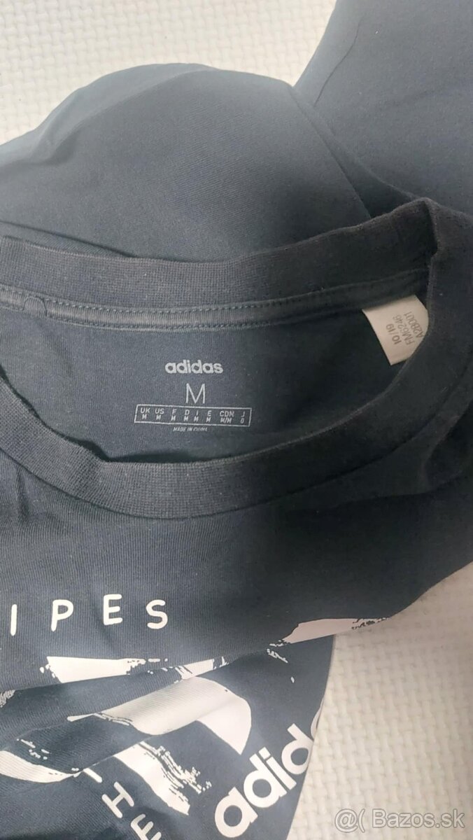 tričko Adidas čierne (M) - 5