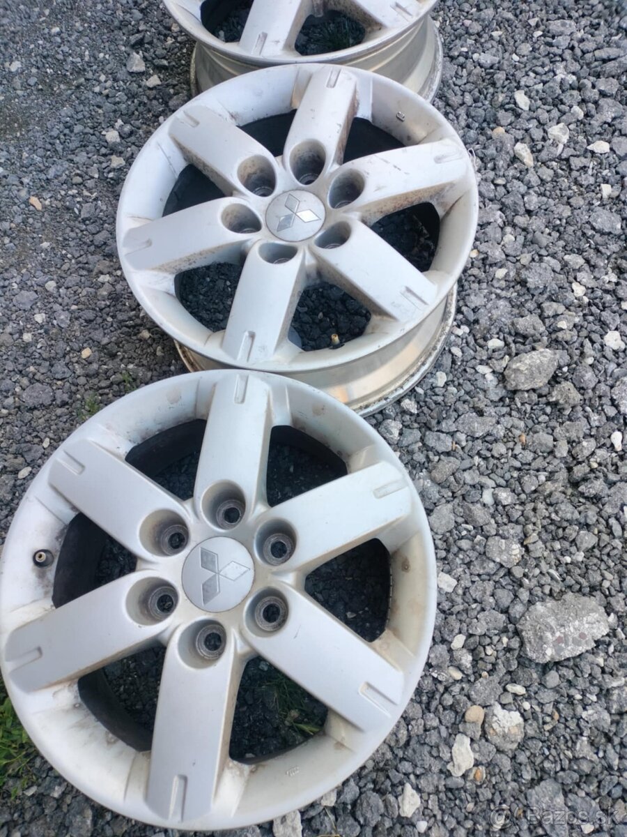 4ks alu disky orig. Mitshubishi 6x139,7 r17