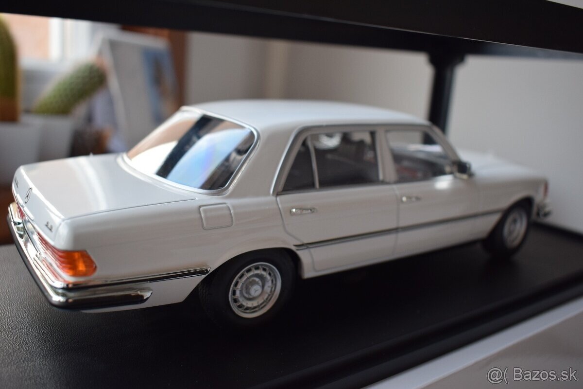 predam 1:18 Mercedes-Benz S-class 450 SEL 6.9 1975 biela - 5