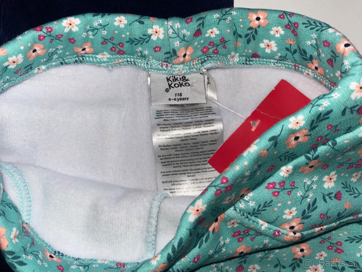 4 ks teplych legin velkost 116 - 5