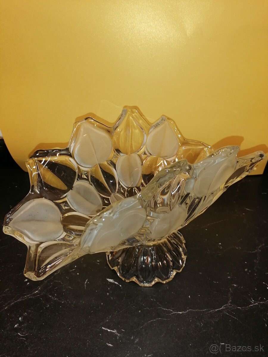 Stará sklenená misa. - 5