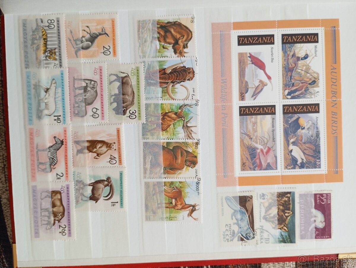 Album známok flóra a fauna - 5