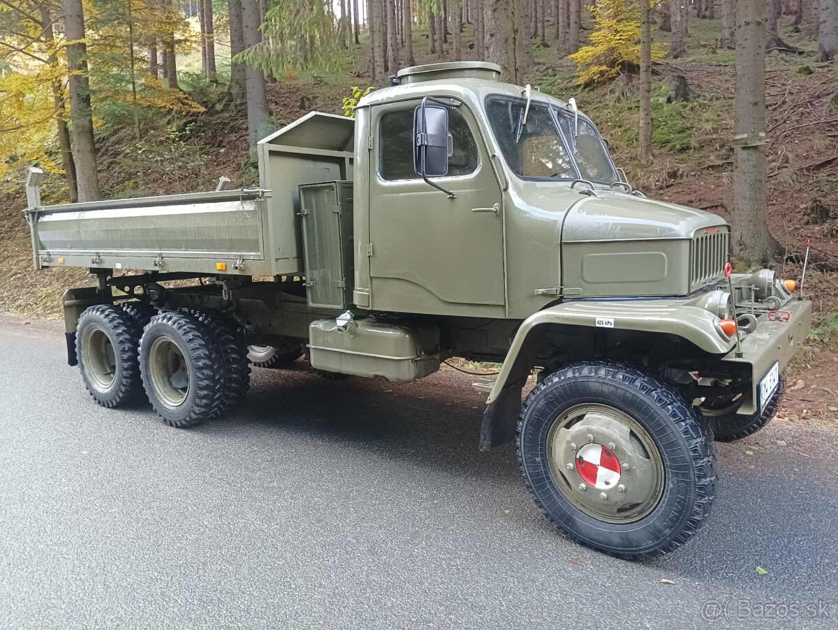 PRAGA V3S - trojstranný sklapač TOP STAV - 5