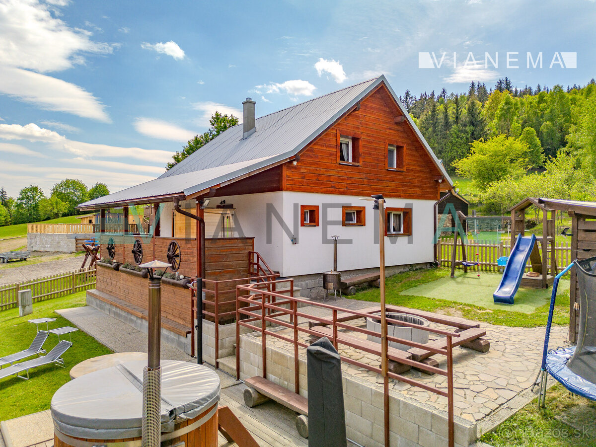 IBA U NÁS Wellness chata so súpisným číslom na hranici SR/Č - 5