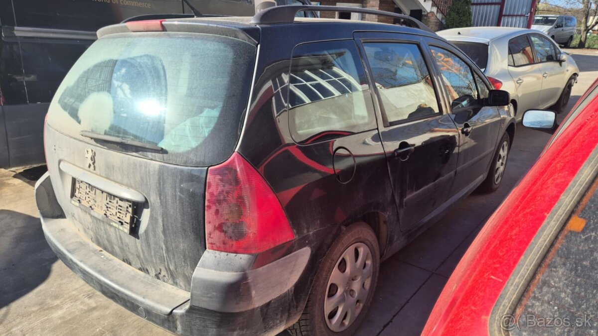 Peugeot 307 1,6HDI 80kw kód motora: 9HZ - 5