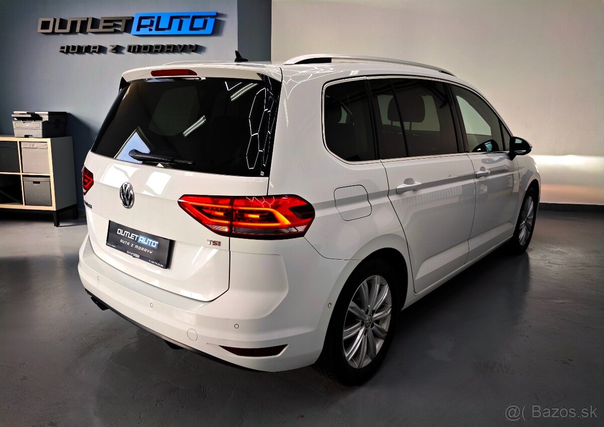 VW TOURAN 1.4 TSI 110KW,DSG,HIGHLINE,TAŽNE, 7.MÍST, LED, ACC - 5