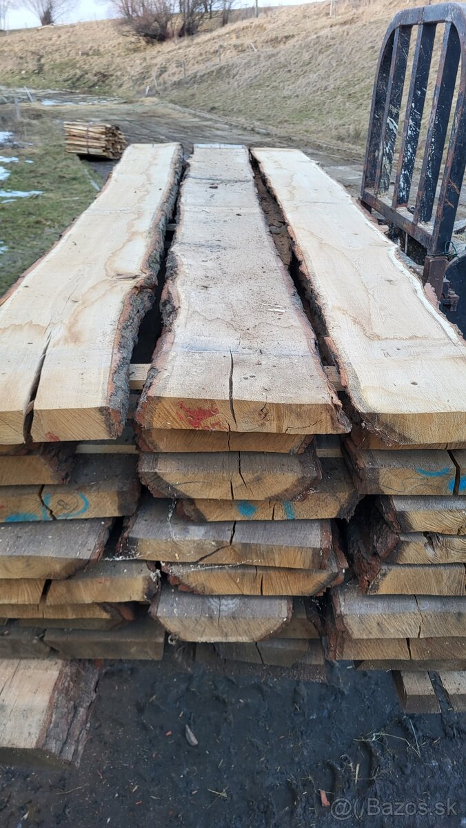 Dubove dosky , foršty , fošne , fosne (vysušené) dub hranoly - 5