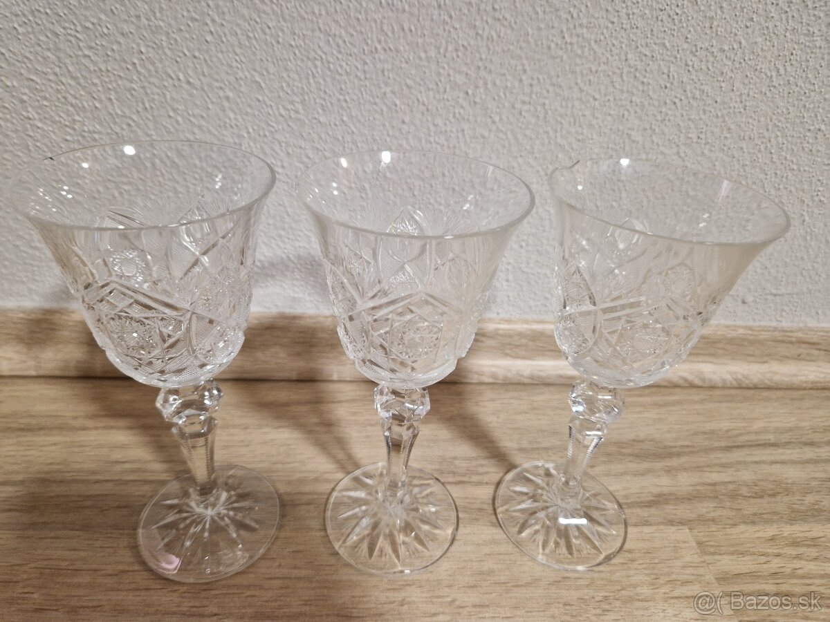 Predám brúsené poháre - 5