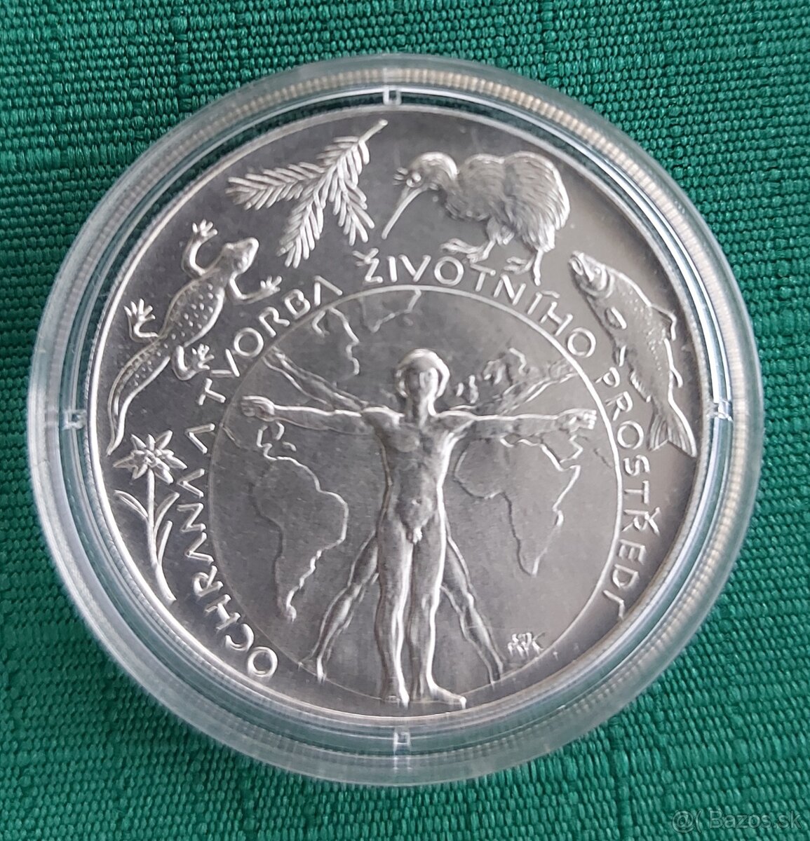 ČESKÉ strieborné pamätné 200Kč, 1994-1997, Bk - 5