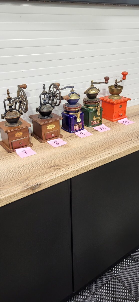 Mlynčeky na kavu rôzne - 5