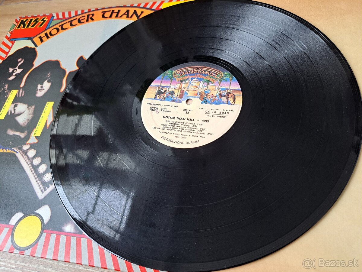 Lp KISS - Hotter Than Hell - 5