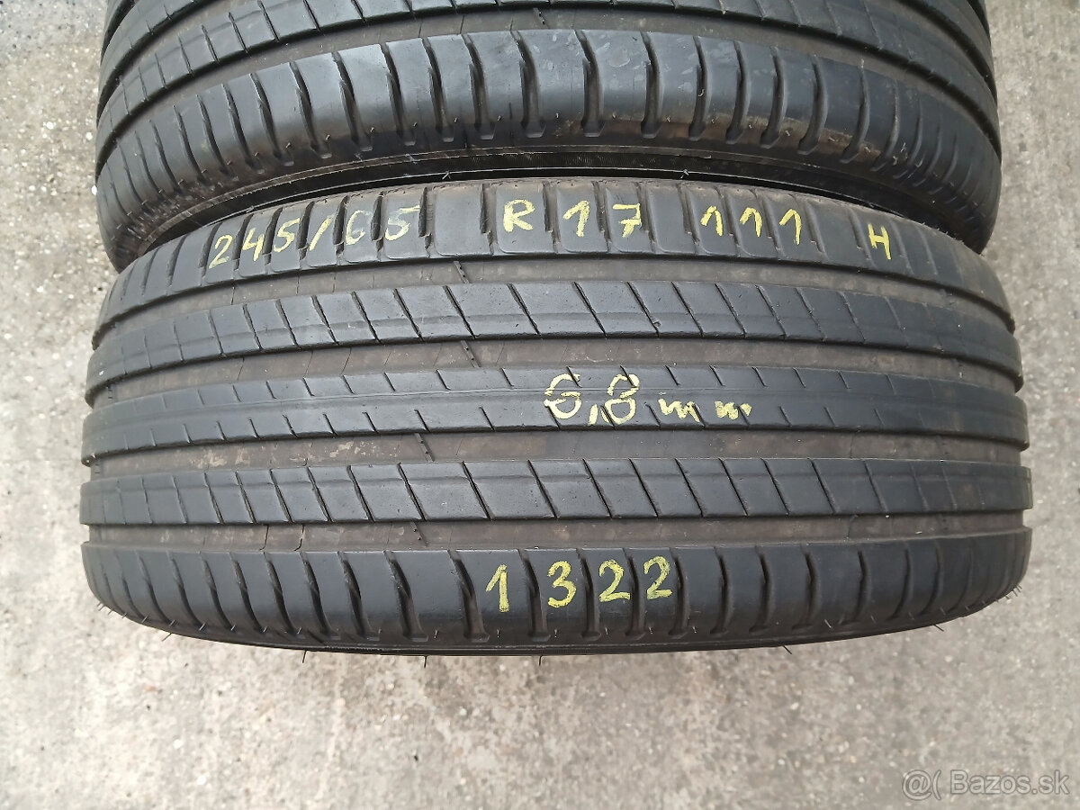 245/65 R17 -letné Michelin - 5