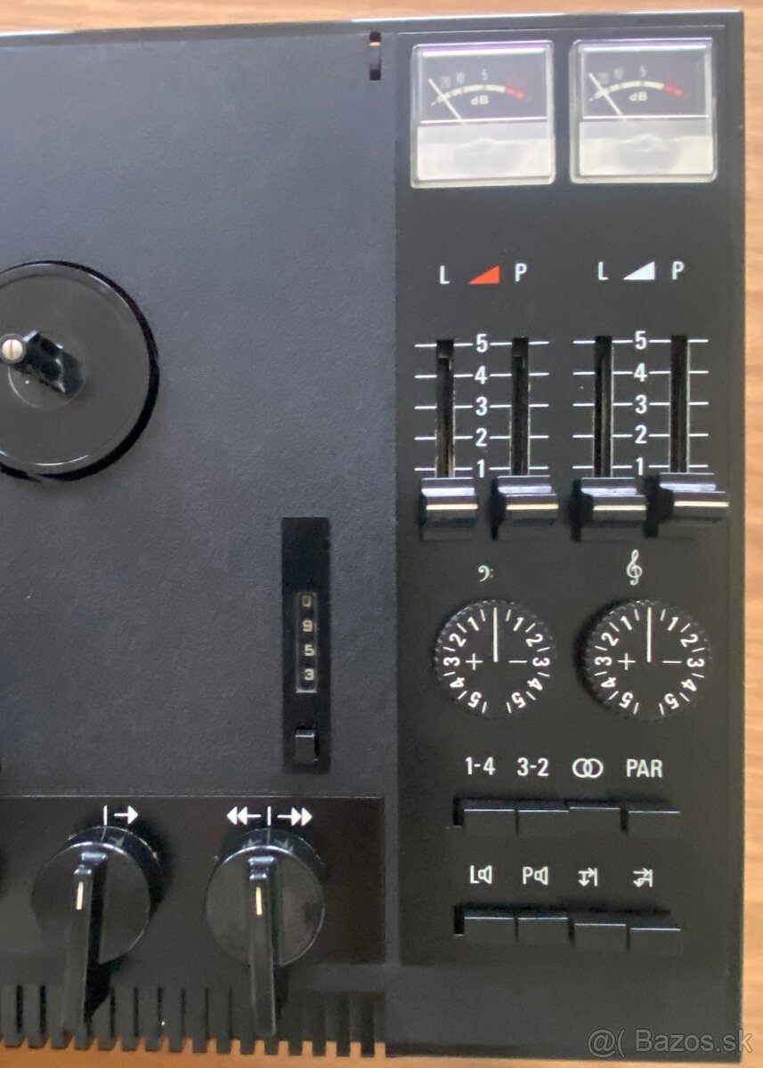 Tesla kotúčový magnetofón B73 kompletný - 5