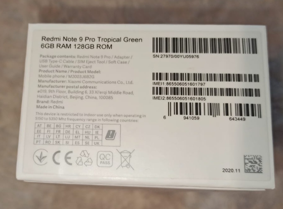 Xiaomi Redmi Note 9 Pro 128GB dual - 5