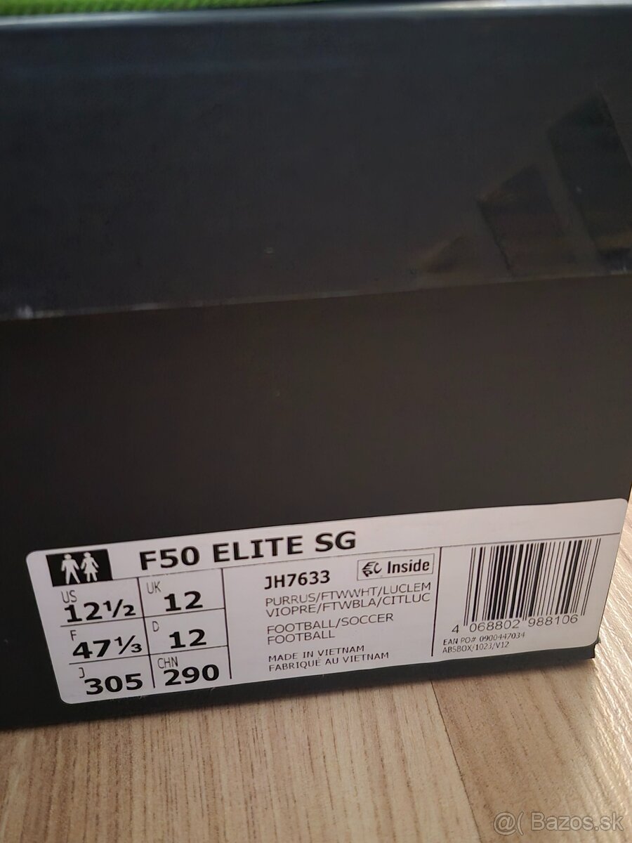 Kopačky Adidas F50 Elite SG 47⅓ - 5