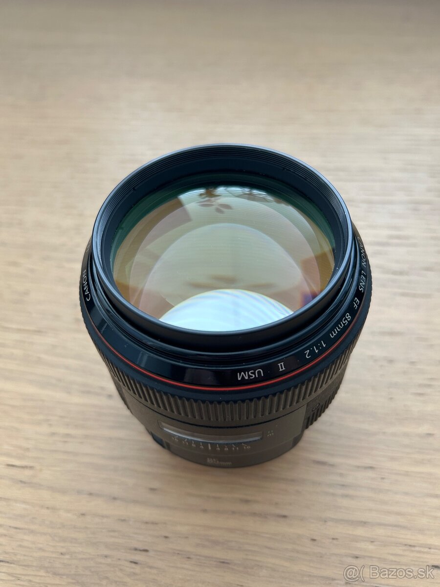 Profesionálny objektív Canon 85mm f1.2L II USM - 5
