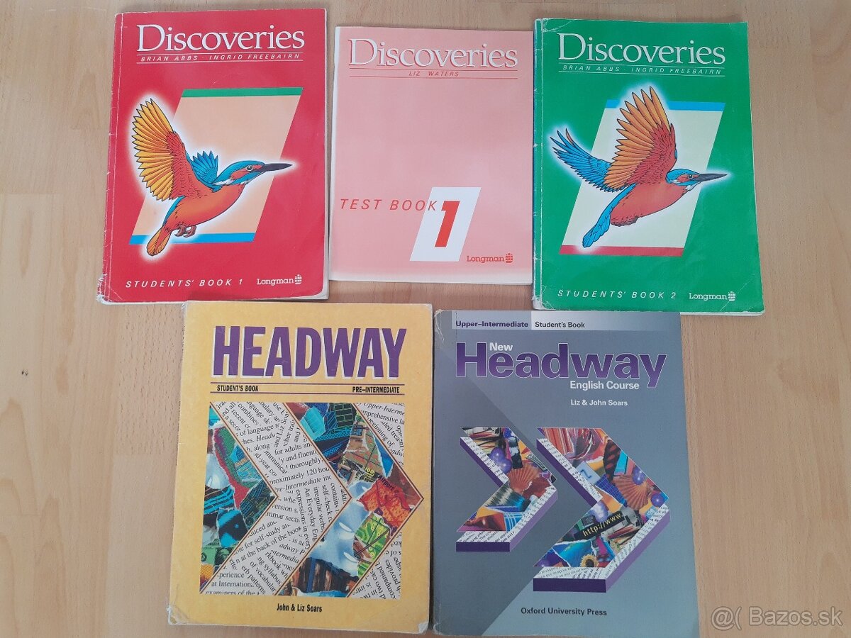 Učebnice angličtiny a nemčiny, slovenská gramatika, slovníky - 5