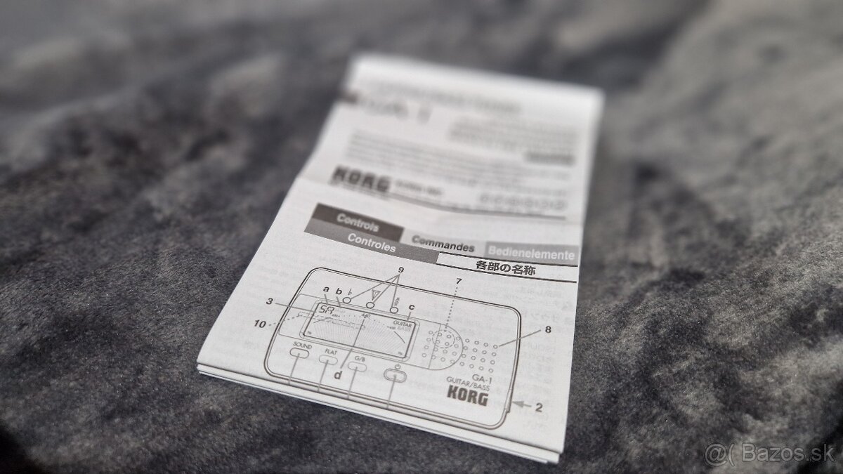 Korg GA-1 elektronická ladička pre gitaru - 5