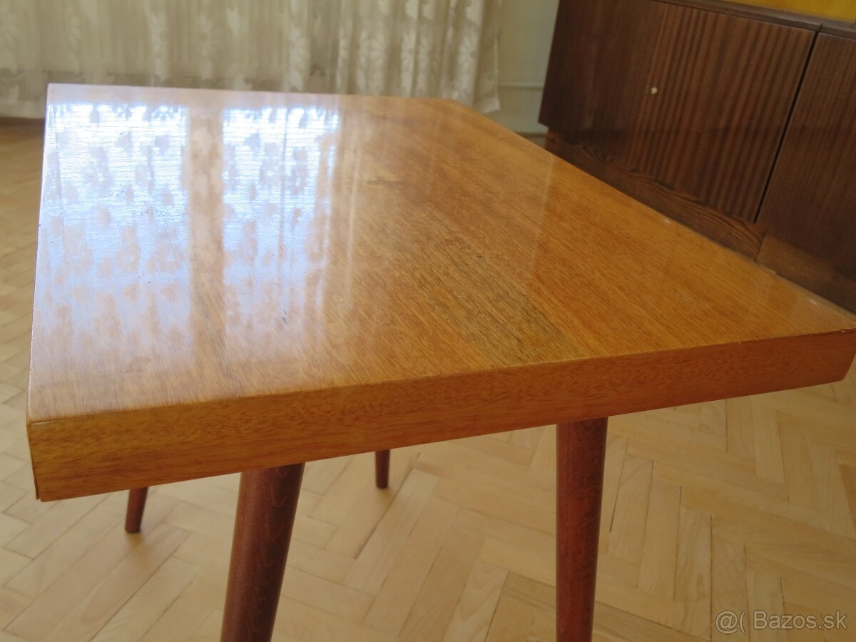 Retro otočný televízny stolík - 5