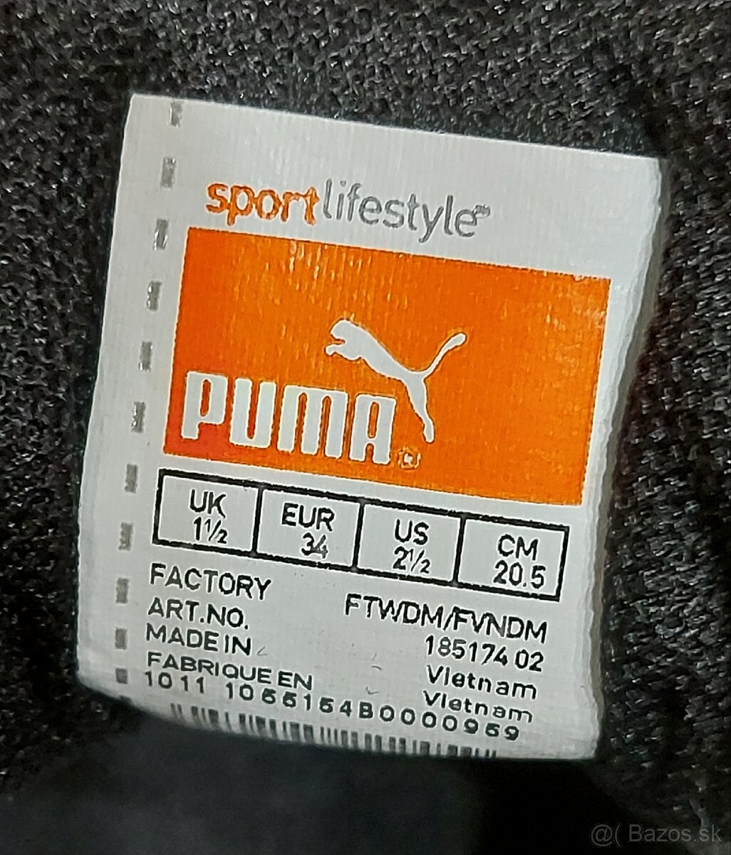 Puma Junior obuv EU 34 - 5