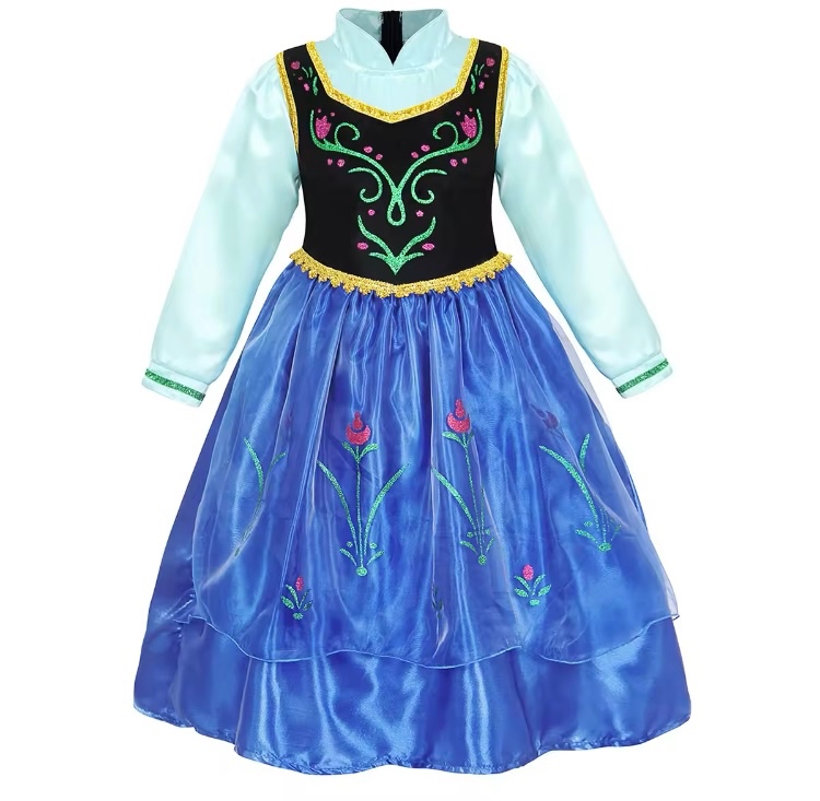 Nové šaty Frozen Anna kostým na cca 4-5 rokov - 5