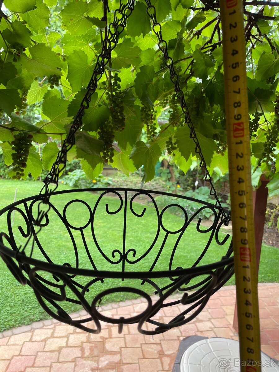 Závesne kovové koše - 5