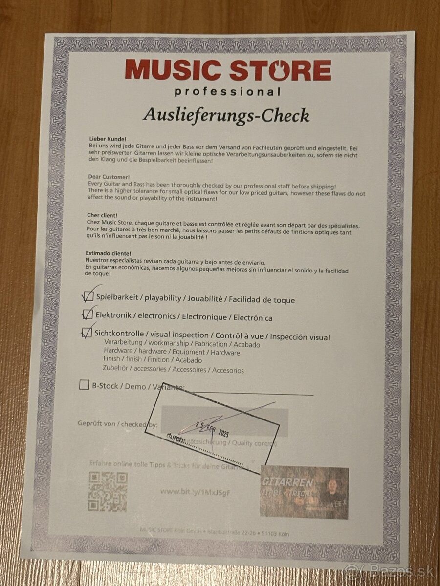 Yamaha TRBX304 RW Black - 5