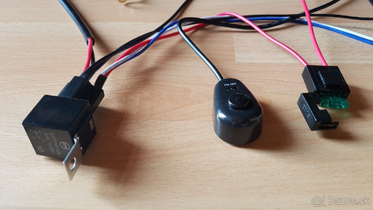 Kabeláž na led rampy - svetla
- 5