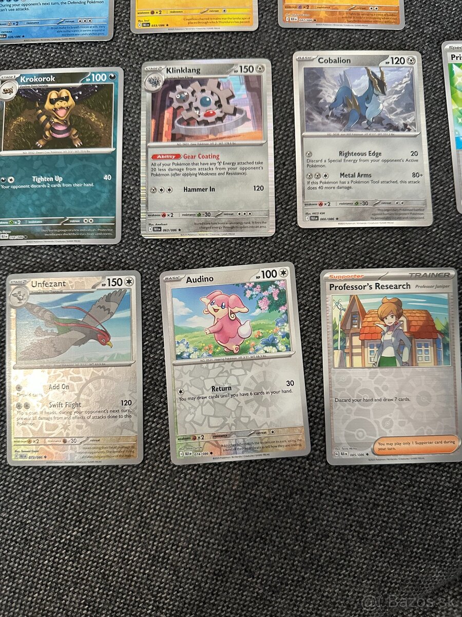 Pokémon kartičky Black Bolt - 5