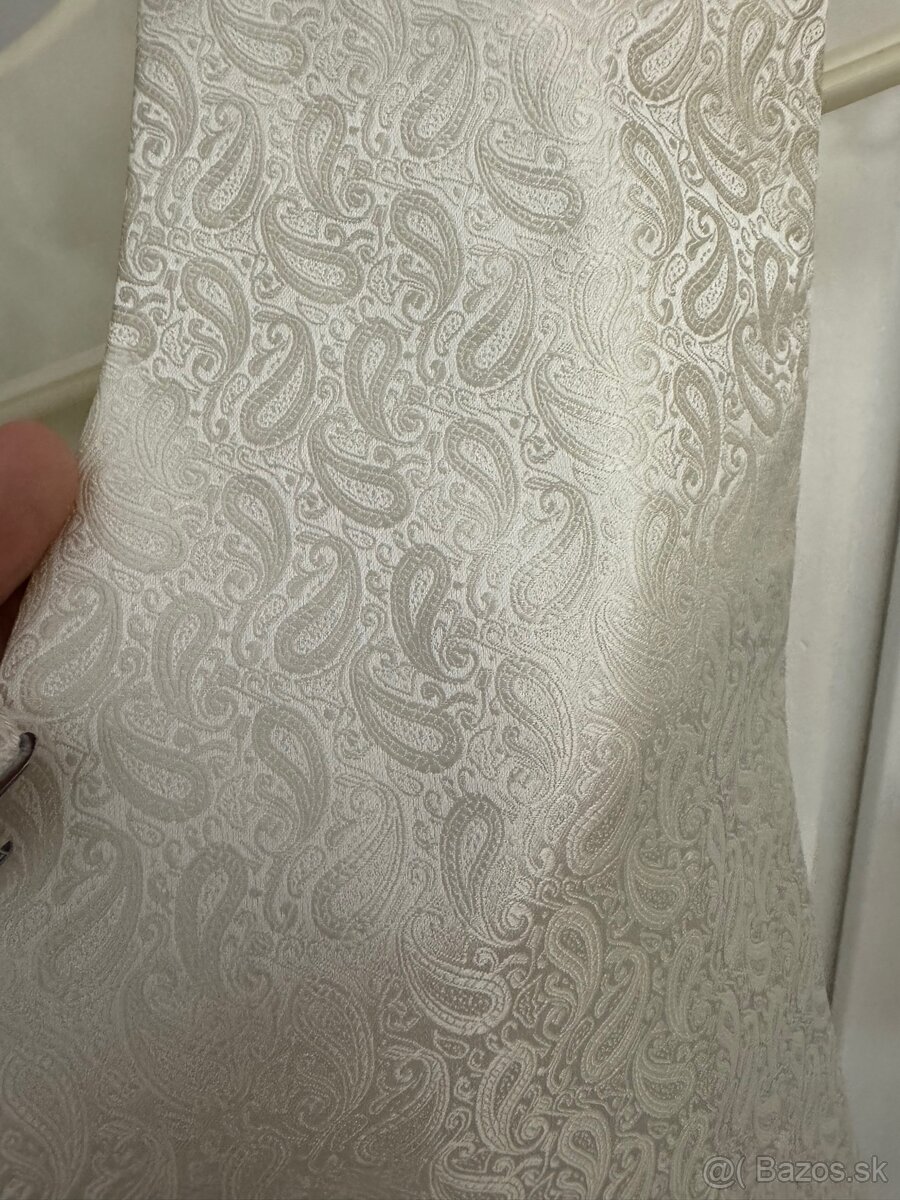 Svadobna vesta s kravatou set - 5